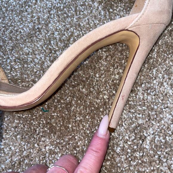 Liliana Stiletto Heel, Lace Ankle Strap, Lightly Cushioned Insole, Single Strap - Picture 6 of 9